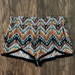 Indikah Printed Stretch Shorts